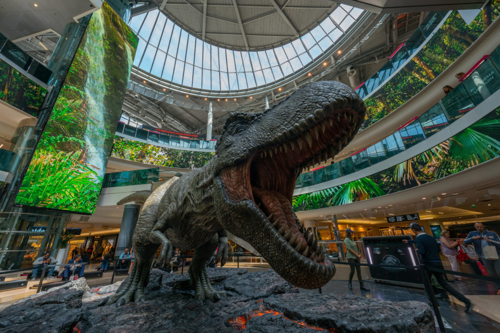 dinasaur Unibail Westfield 